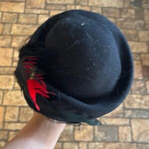 Doeskin Felt 100% Wool By G.E.O.W Bollman And Co. Union Label Hat